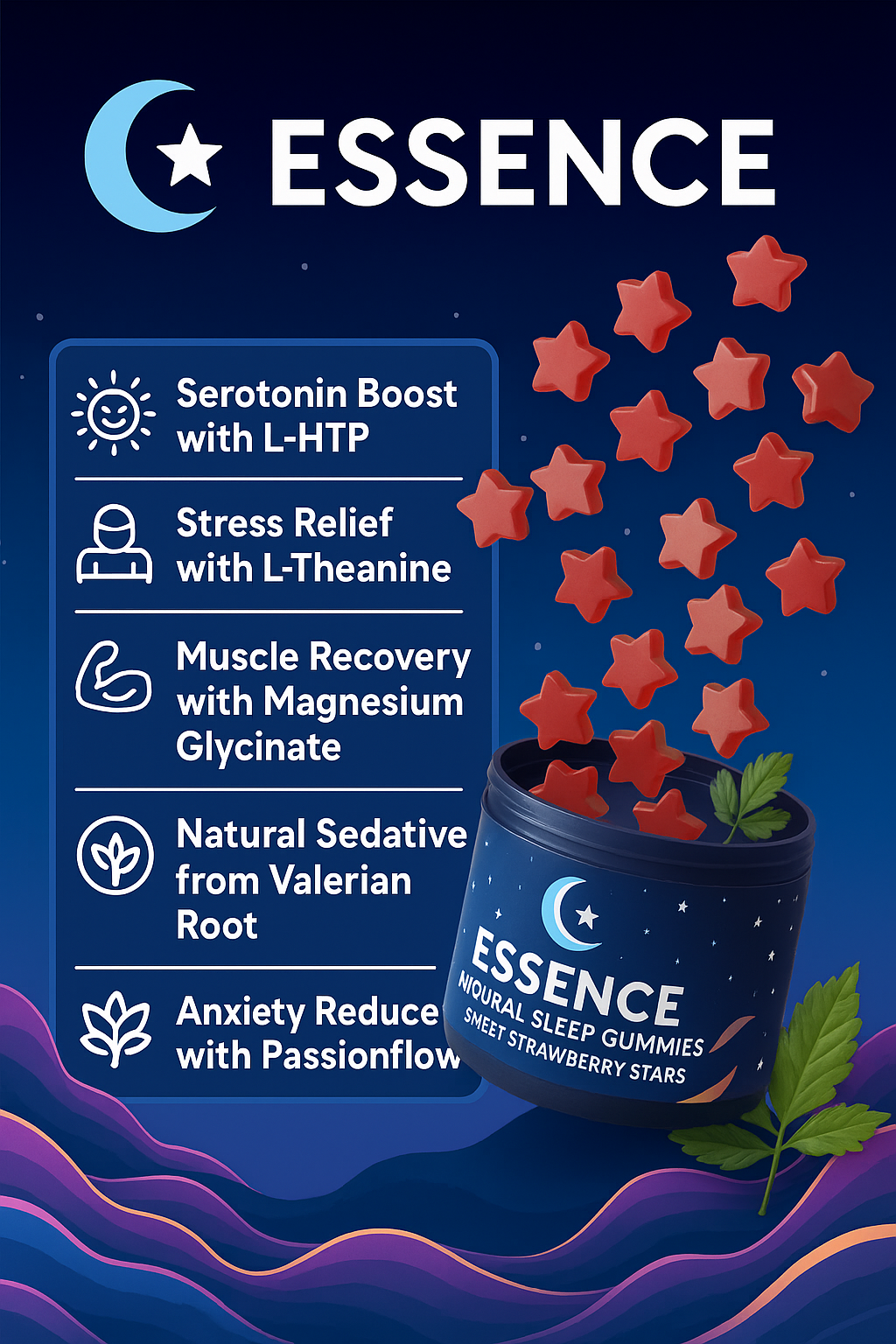 TheEssence™ Natural Sleep Gummies