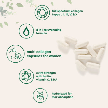 TheEssence™  Multi Collagen Peptides Capsules